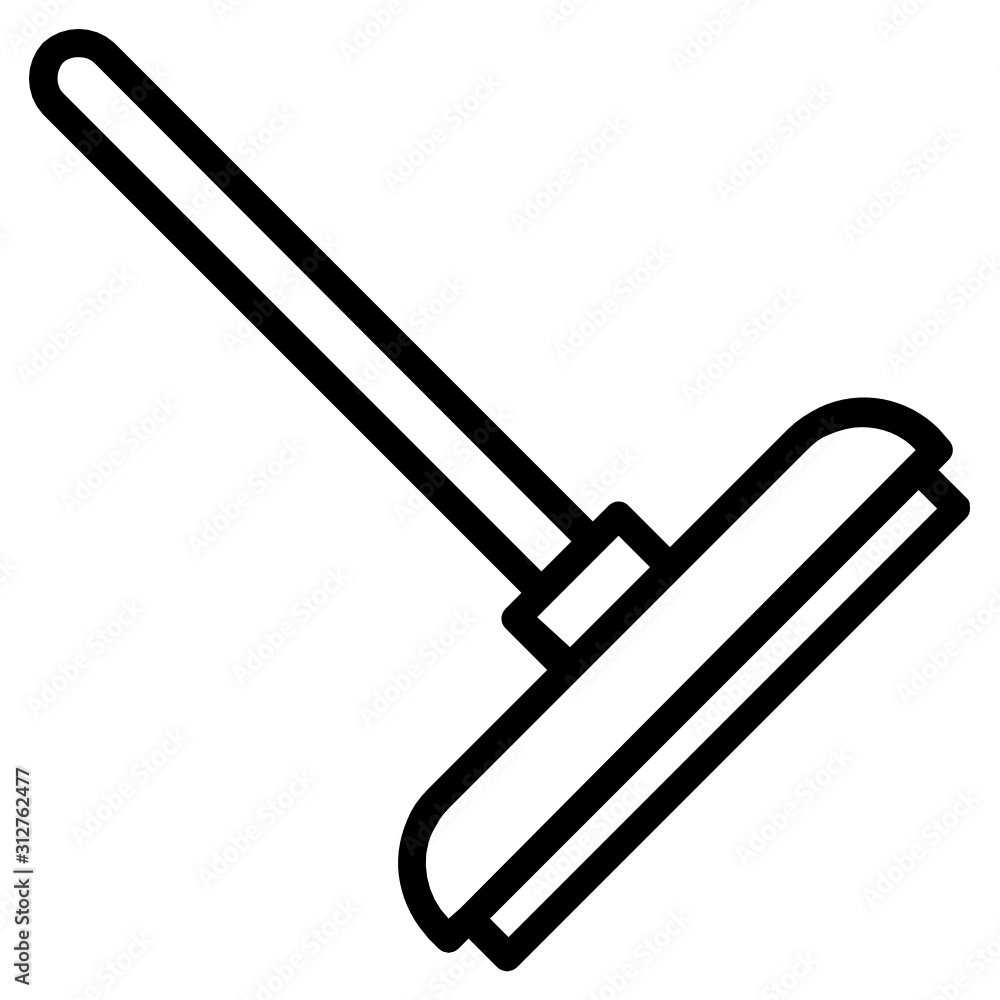floor wiper cleaner with handle vector icon design floor wiper cleaner with handle vector icon design