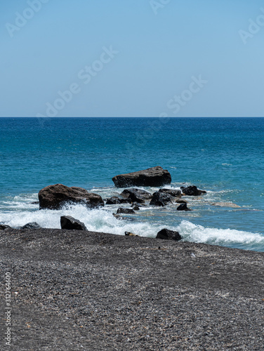 Basalt rock breaker photo