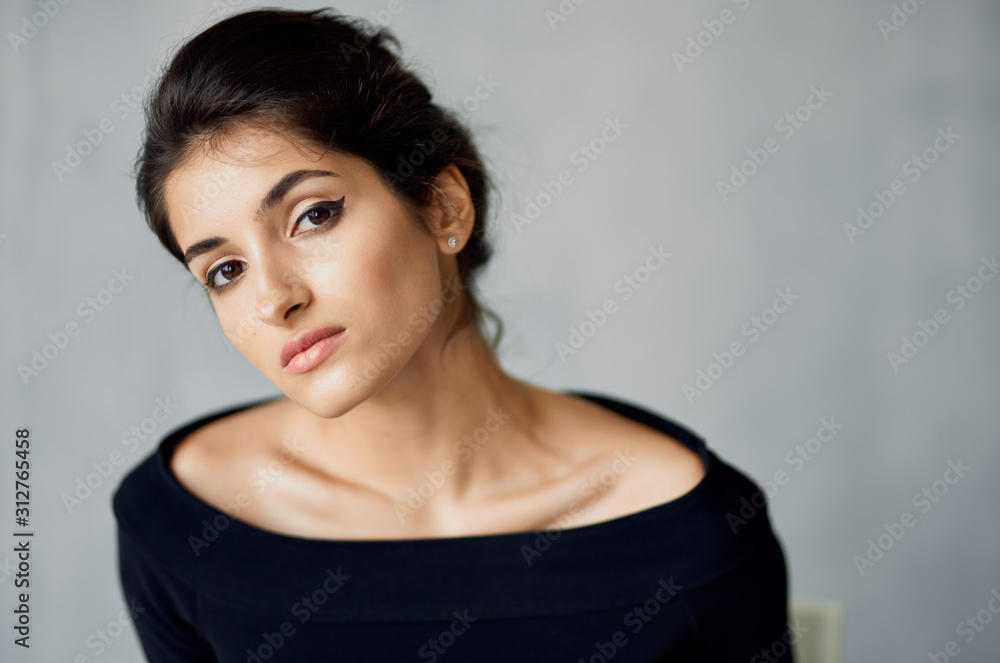 portrait of young woman portrait of young woman