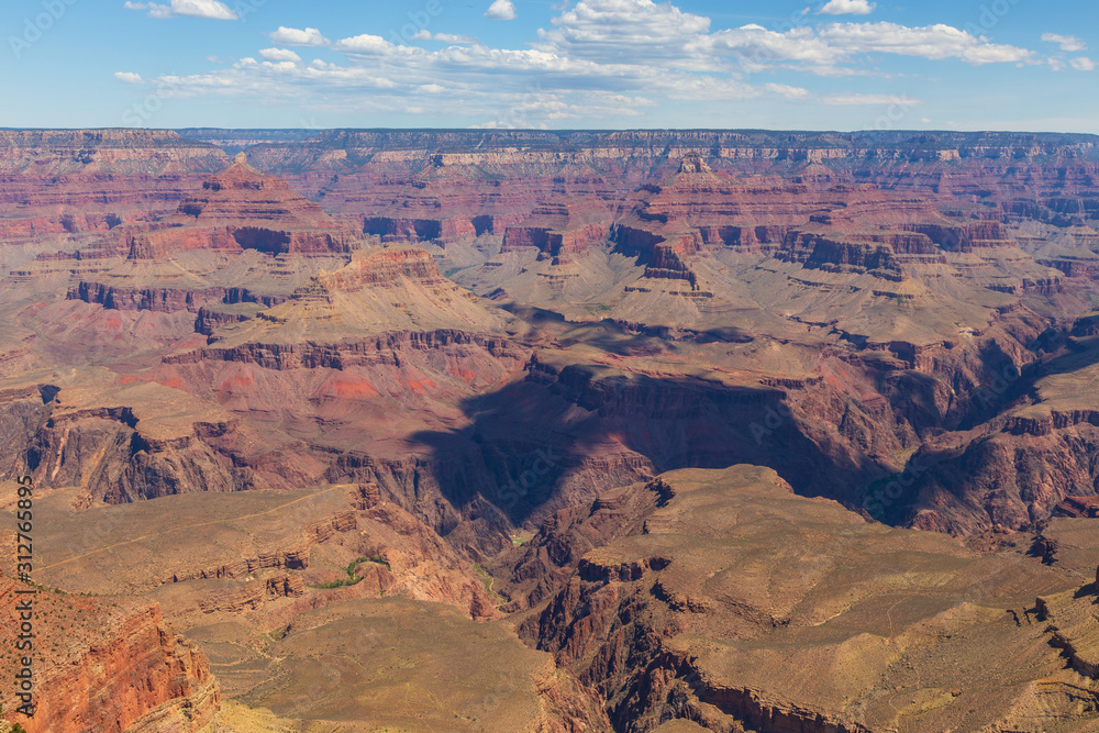Grand Canyon view from South Rim, Arizona, USA.