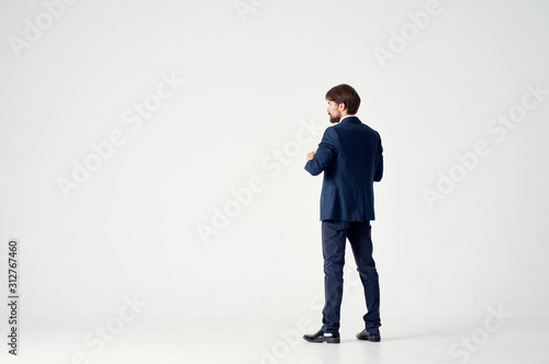 portrait of young man in suit