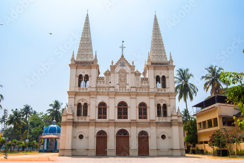 Santa Cruz Basilica in Cochi, Kerala, India