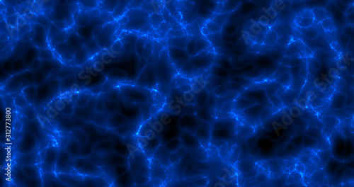magic deep blue energy field background