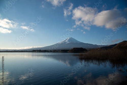 河口湖の富士山 世界遺産