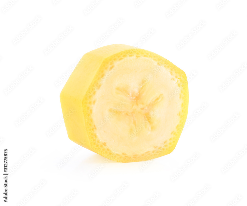 Banana isolated on white background. Banana isolated on white background.
