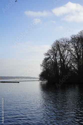 Havellandschaft mit Teilansicht der Insel Imchen photo