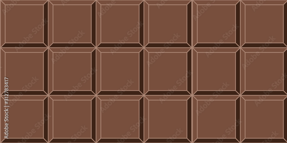 seamless background dark chocolate tile vector seamless delicious mouth watering dark chocolate bar background