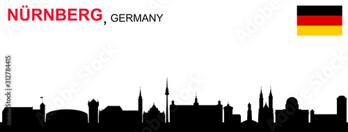 Nürnberg Silhouette