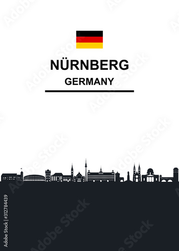 Nürnberg Skyline