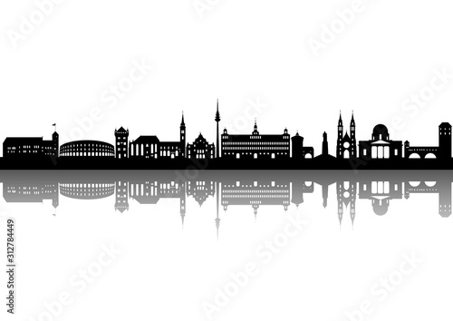 Nürnberg Spiegelung