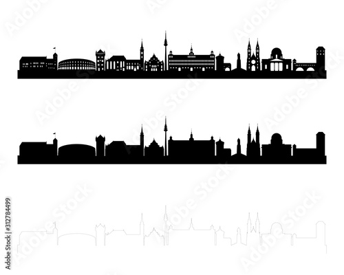Nürnberg 3er Set