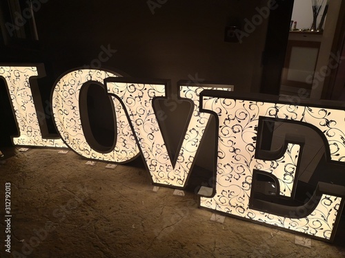 word made of stones