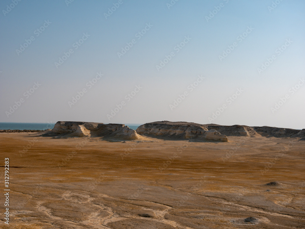 Views around Hawar Island in the Arabian Gulf, Bahrain