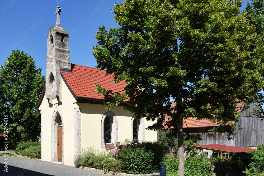 Fototapeta premium old chapel built in 1872