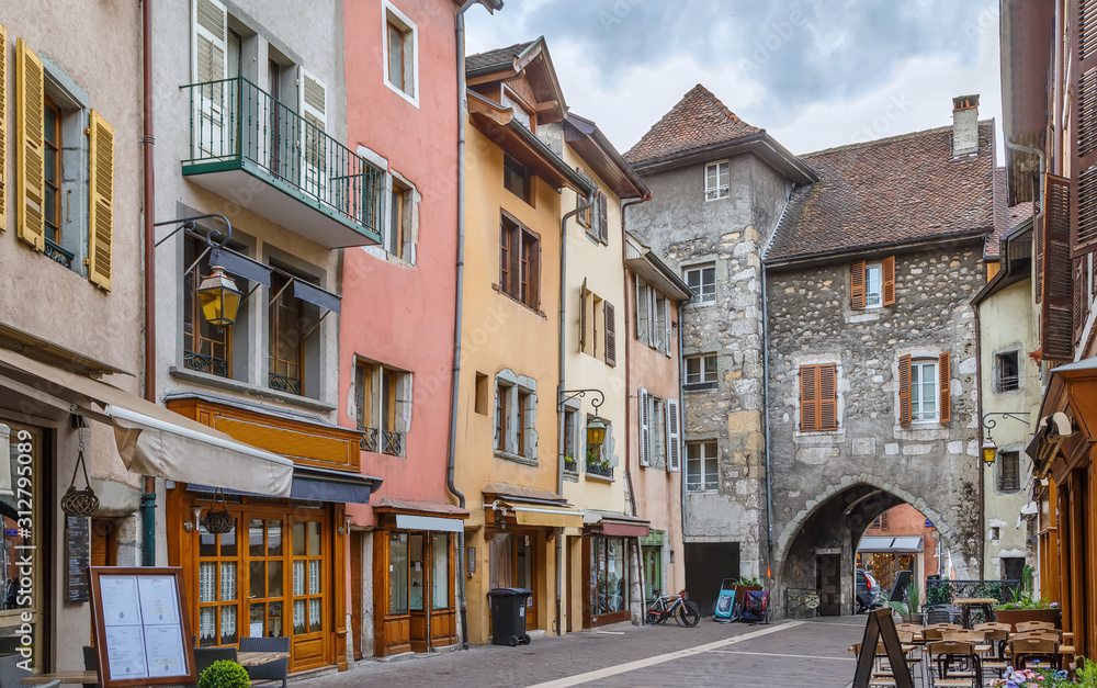 Street in Annecy, France