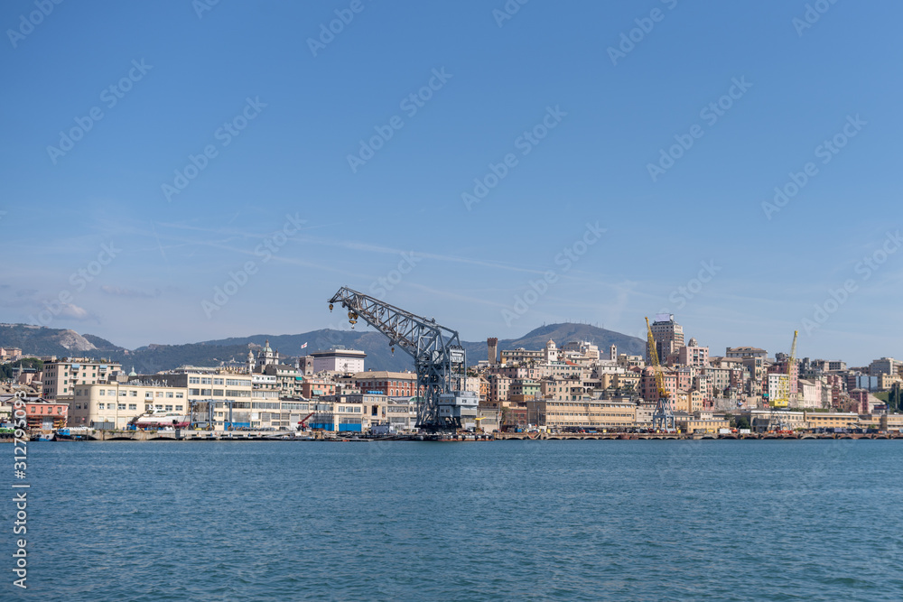 Genoa from the sea