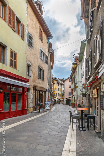 Street in Annecy, France © borisb17