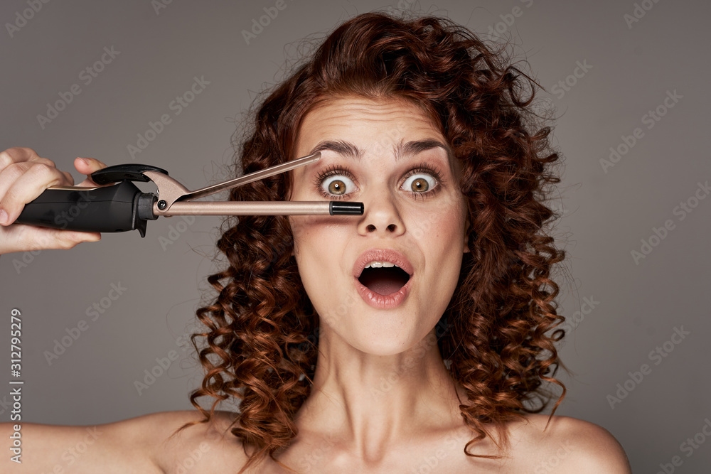 Obraz premium beautiful woman bare shoulders clean skin