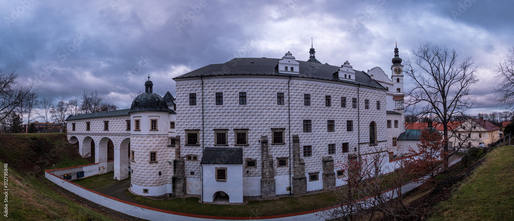 Pardubice Castle in Pardubice, Czech Republic.