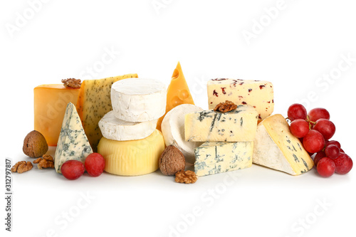 Assortment of gourmet chees...