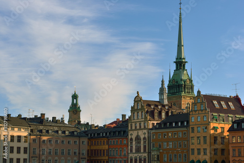 Canvas Print stockholm, city, church, beautiful, sweden, sverige,nacka, stockholm