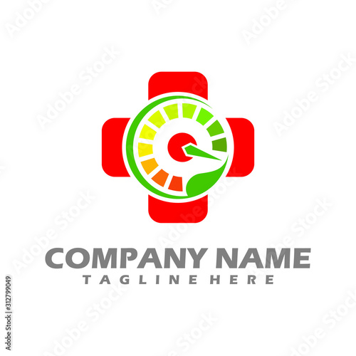 Medical logo, cross logo, medical center logo, health symbols, heart logo,
