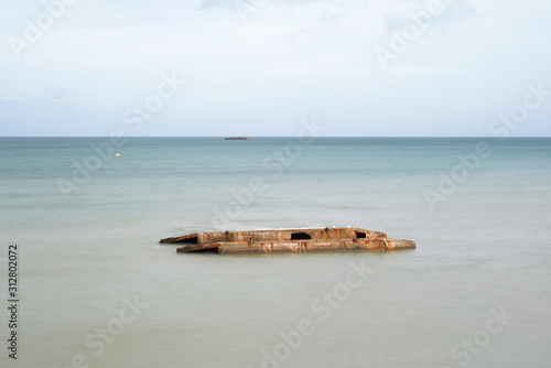 Arromanches in Normandy