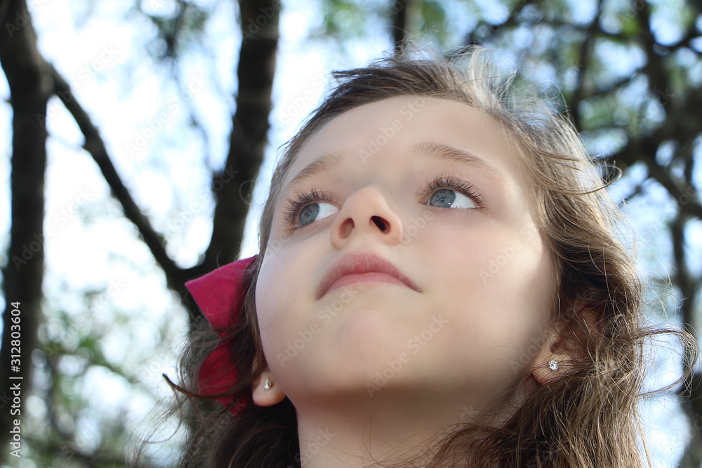 beautiful blond child girl playing in the park beautiful blond child girl playing in the park