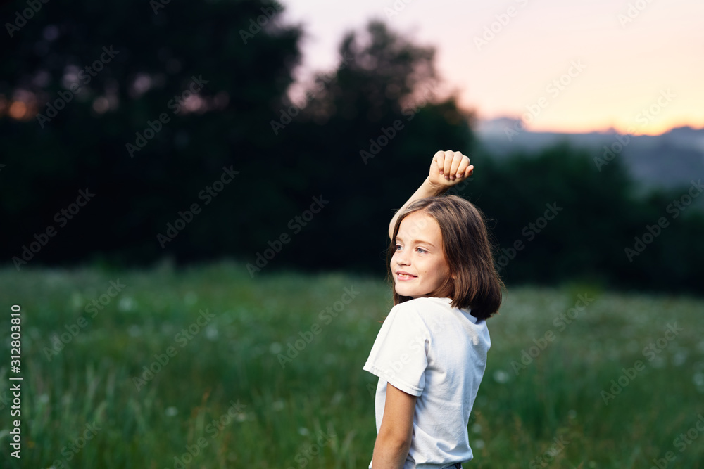 girl in the field girl in the field