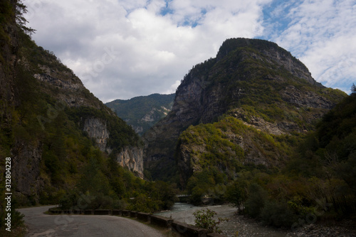 Abkhazia. Jeep trip to the mountains. The Gega waterfall, lake Riza © Анастасия Жарова
