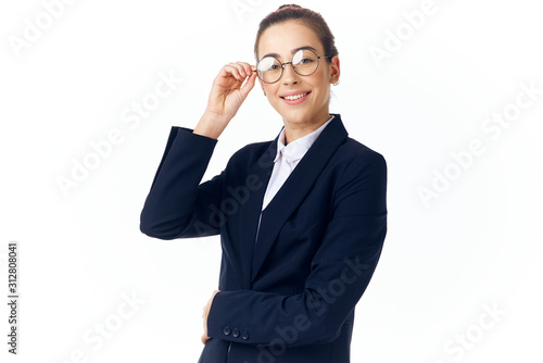 businesswoman with mobile phone