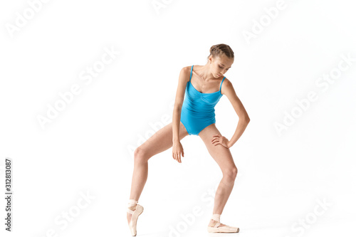 young woman doing exercise © SHOTPRIME STUDIO