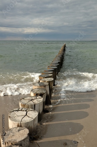 Buhne am Meer