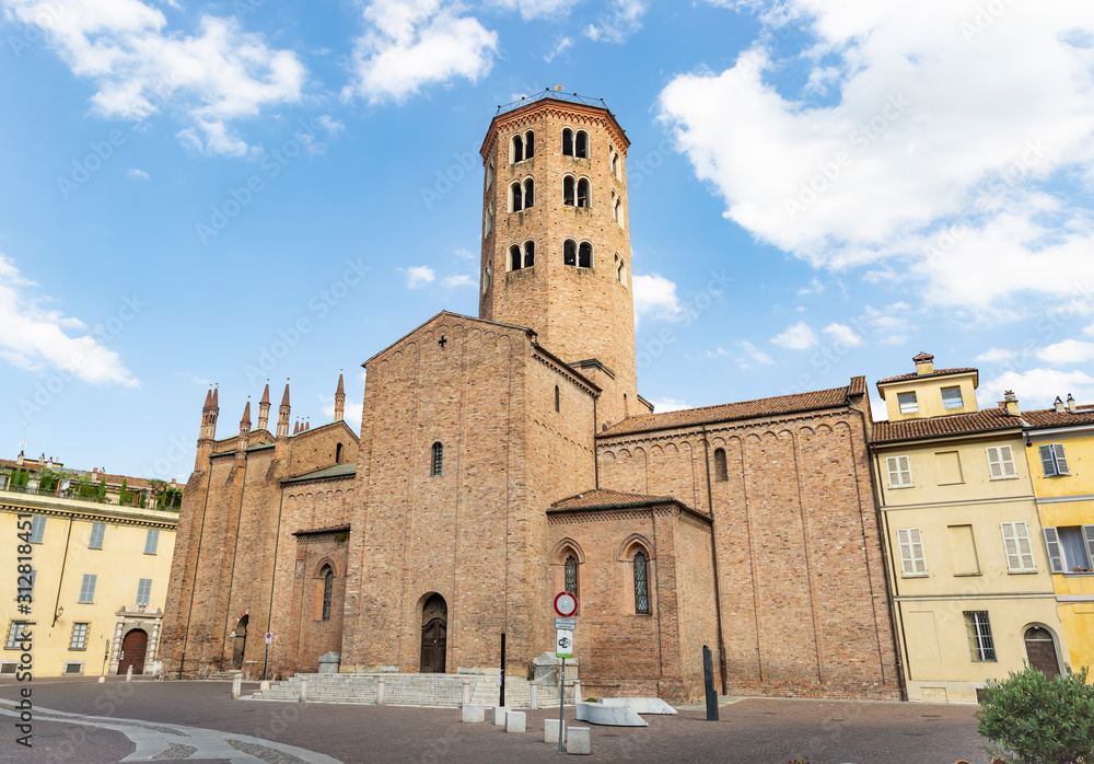 Basilica of Sant' Antonino in Piacenza city, Emilia-Romagna region, Italy