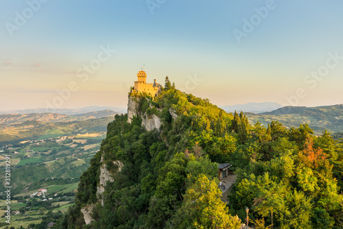 View of the second tower of San Marino