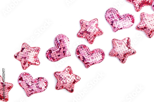 Slika na platnu Valentine's day decorative bakground