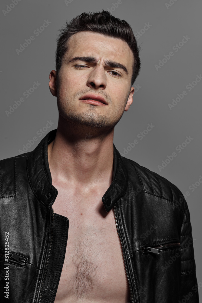 portrait of young man portrait of young man