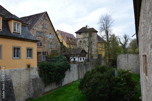  Weikersheim (Germany). April 2017. Brattenstein Castle