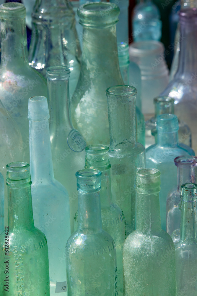 old colorful bottles old colorful bottles