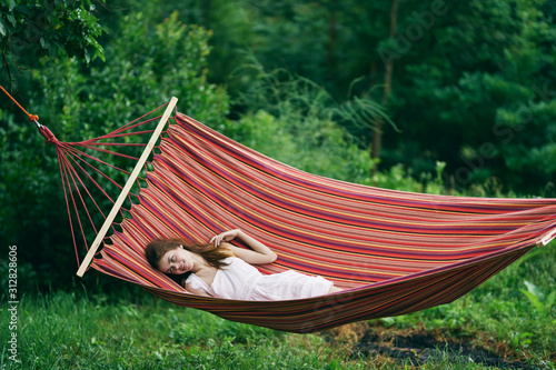 hammock in garden