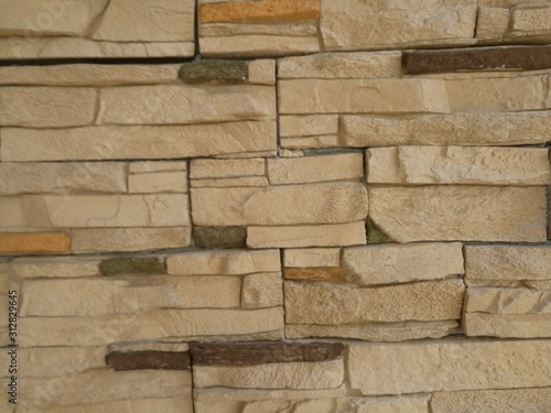 old texture stone wall brick background