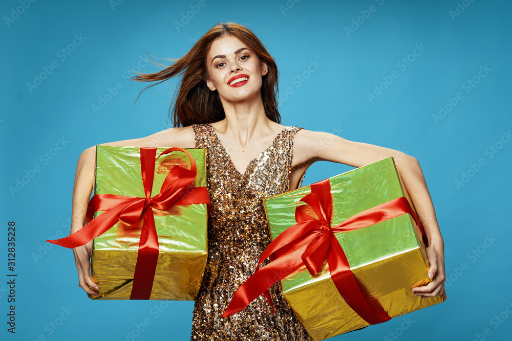 young woman with shopping bags young woman with shopping bags