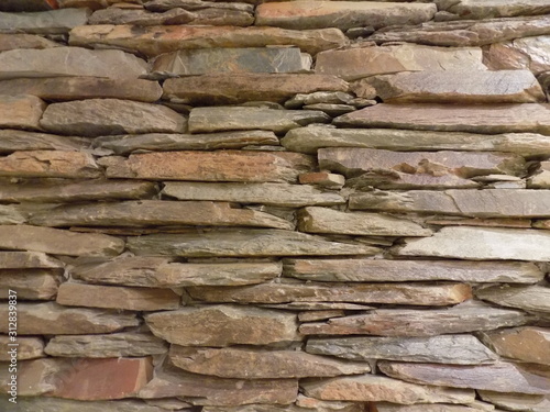 Muro de rocas