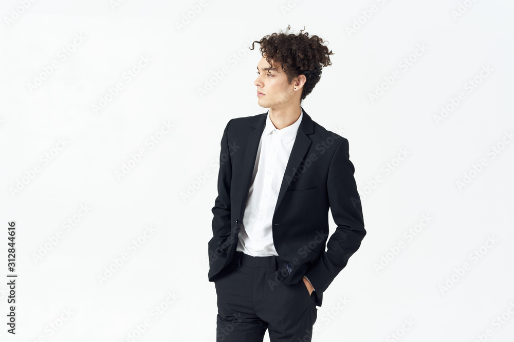 portrait of a businessman isolated on white portrait of a businessman isolated on white