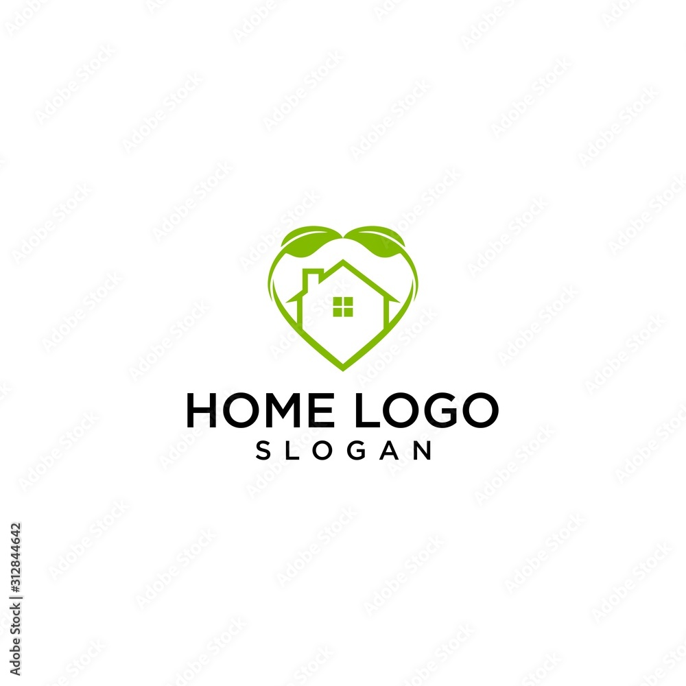 Fototapeta premium home logo icon premium