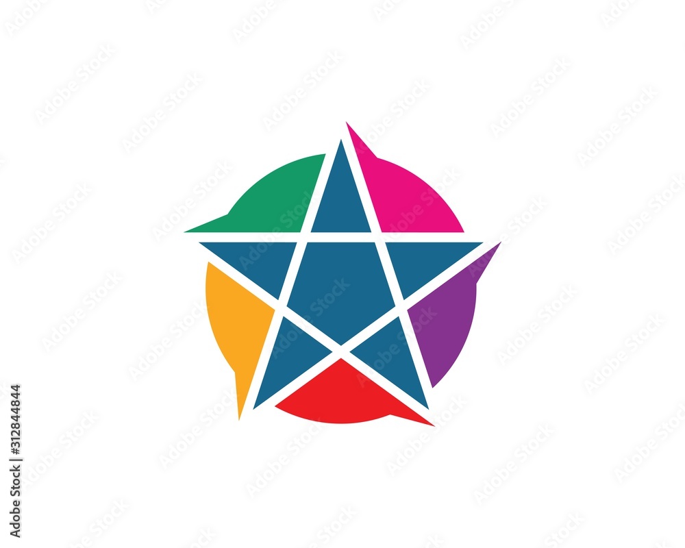 star logo icon vector illustration star logo icon vector illustration