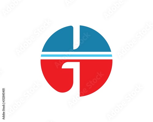 gd letter vecto ricon logo design photo