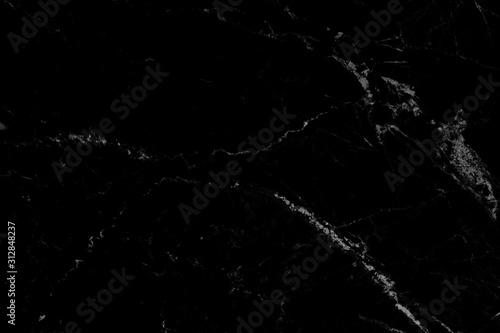 Wallpaper Mural Natural black marble texture wallpaper luxurious background, for design art work. Torontodigital.ca