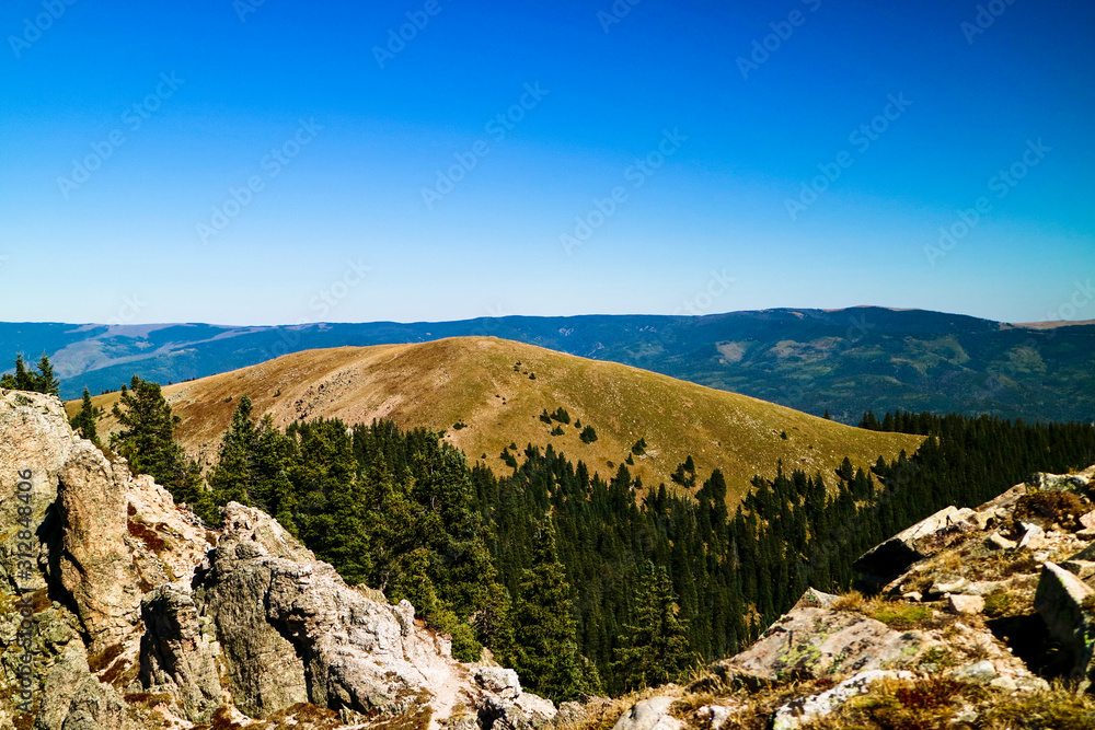 View from Deception Peak in Santa Fe, NM