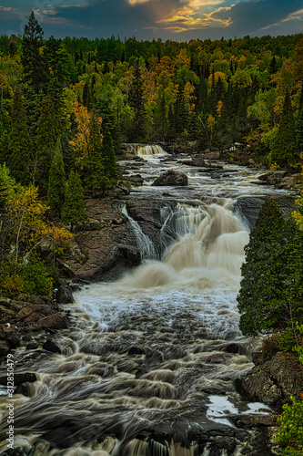 waterfall in forest